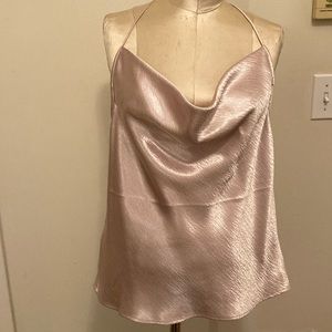 Express Metallic Pink Tank